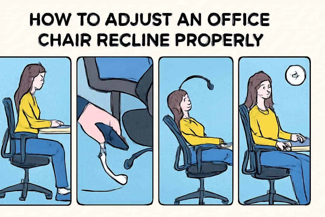 How to Adjust an Office Chair Recline Properly?
